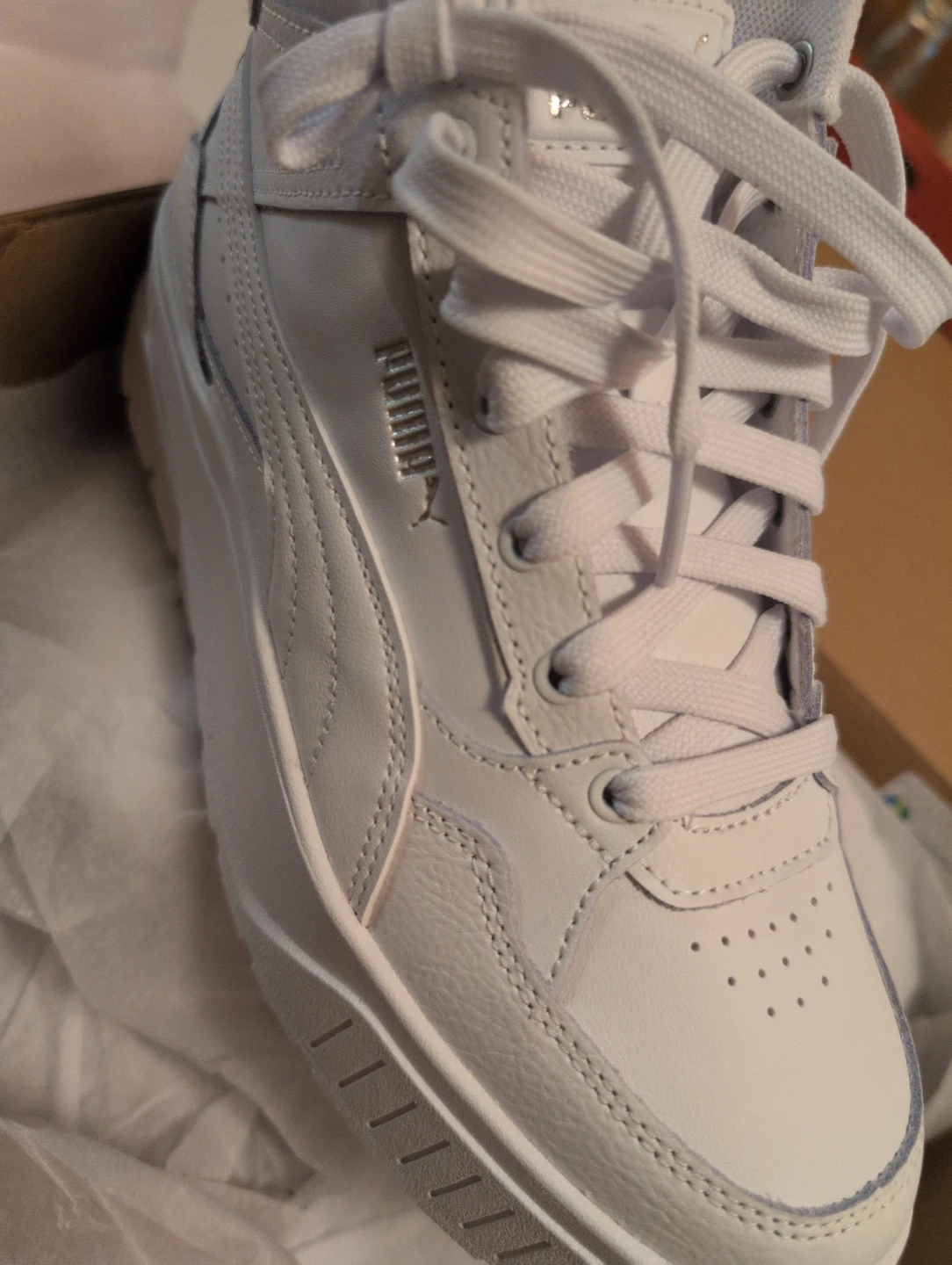 Puma Karmen II White Women's Size 8 - photo 4