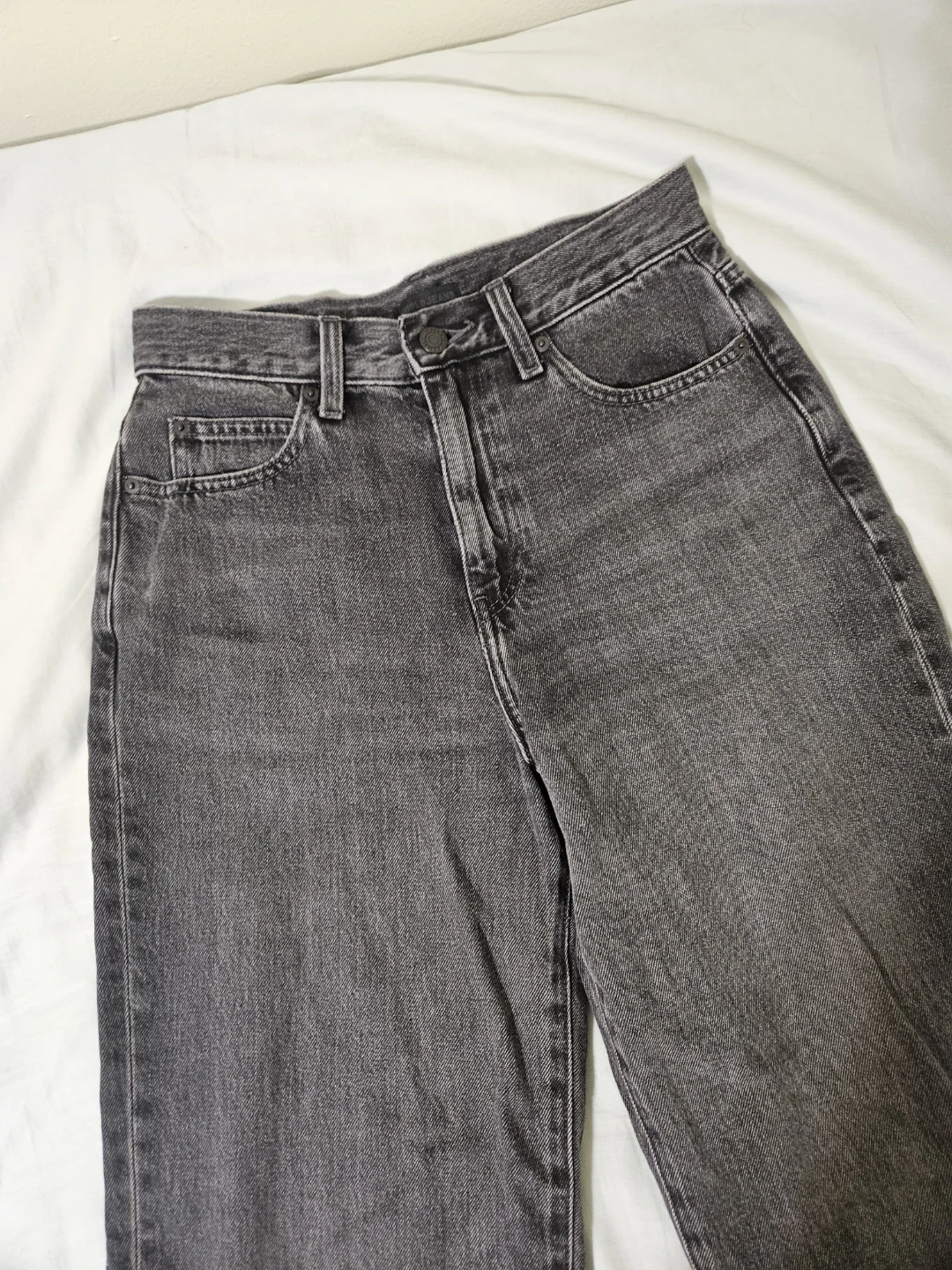 UNIQLO Women's Grey Denim Jeans - Waist 24 inch - photo 2