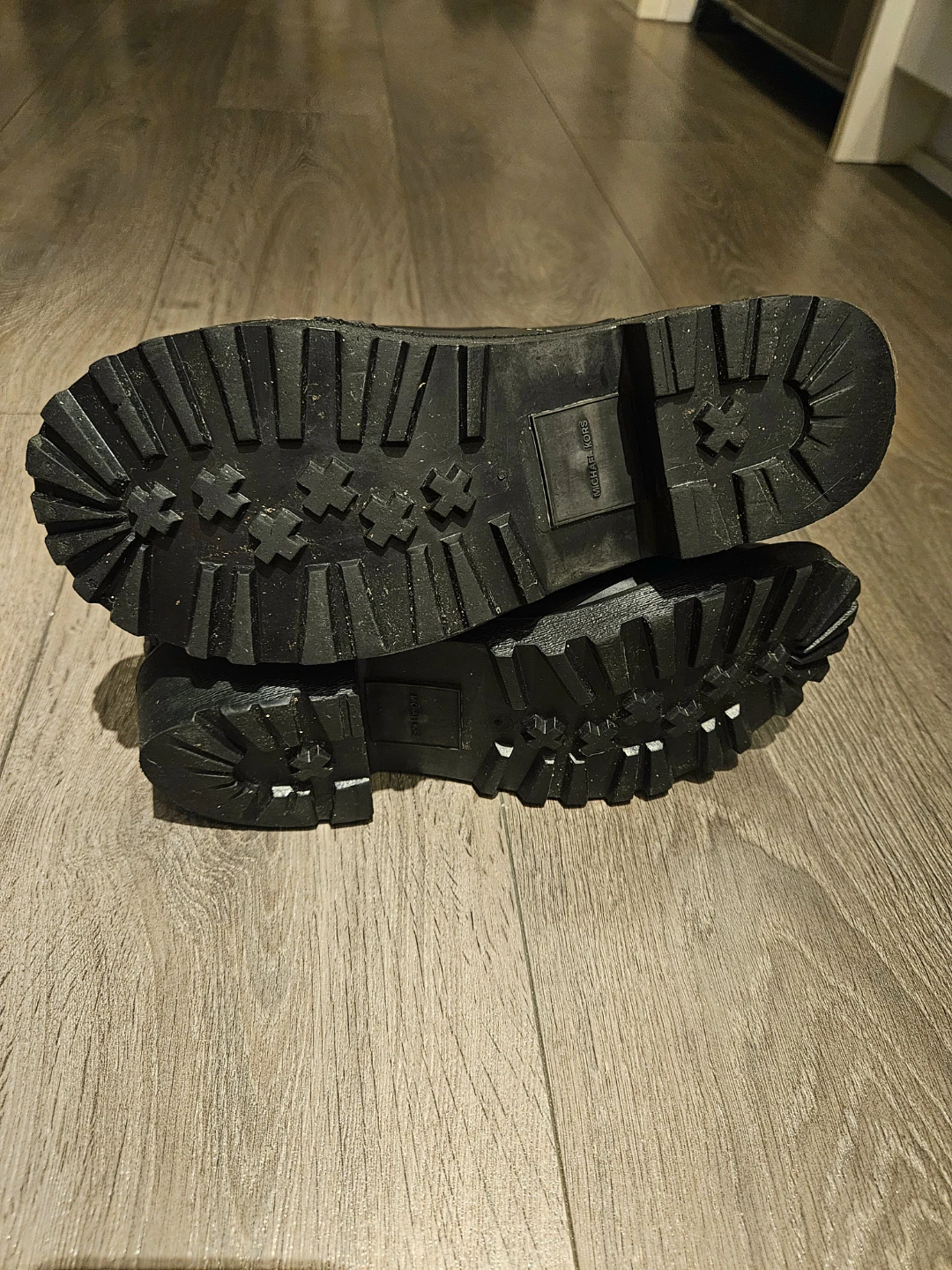 Michael Kors Black Rubber Buckle Rain Boots - photo 5
