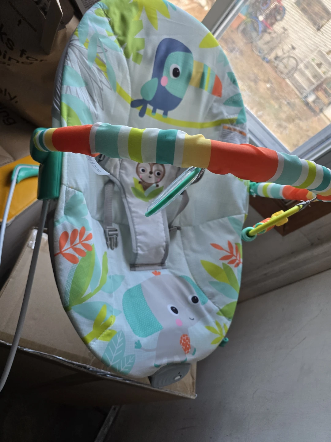 Bright Starts "Sweet Safari" Bouncer