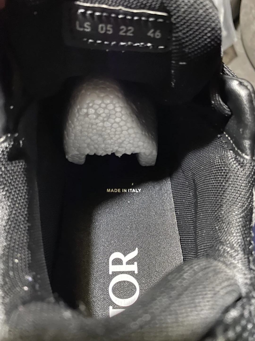 Dior B22 Calf Mesh Sneakers Black Size 46 - photo 4