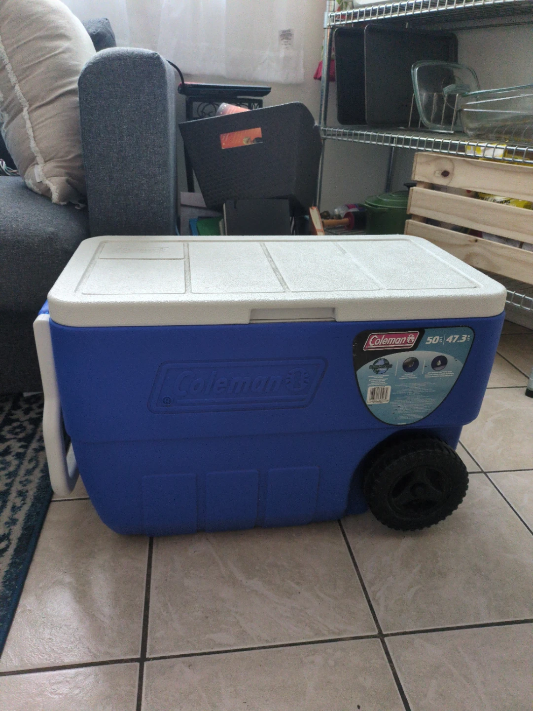 Coleman 50 Qt Wheeled Cooler