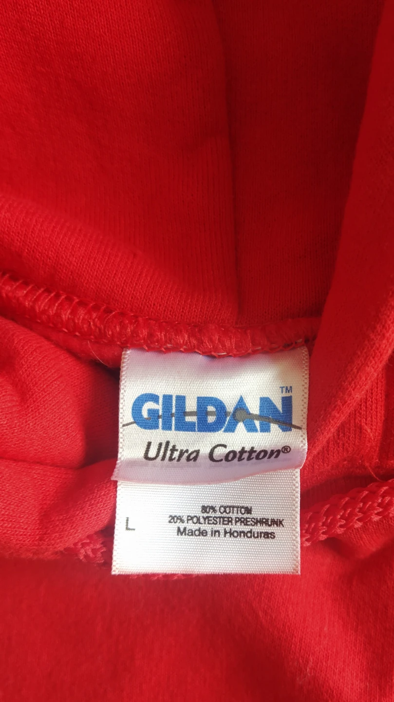 Honda Red Hoodie, Gildan Ultra Cotton - photo 3