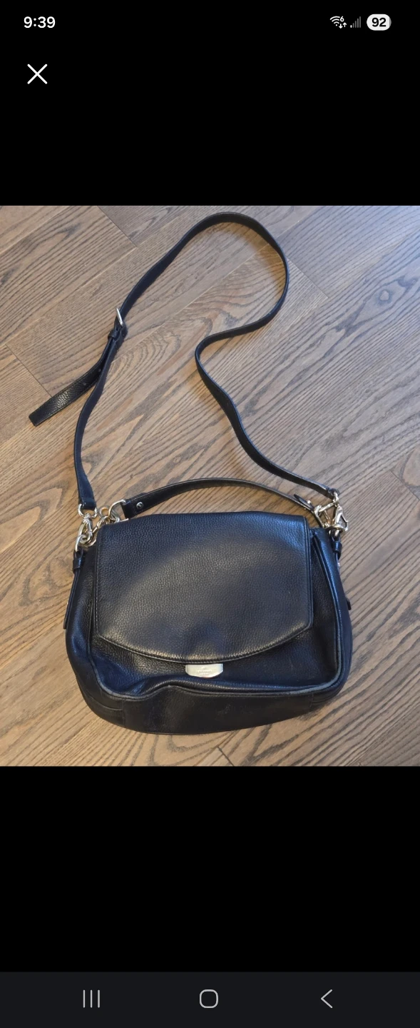 Kate Spade Black Leather Shoulder Bag