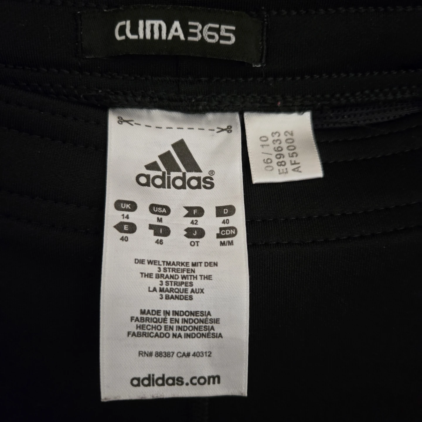 Adidas Clima365 Black Capris Size M - photo 4