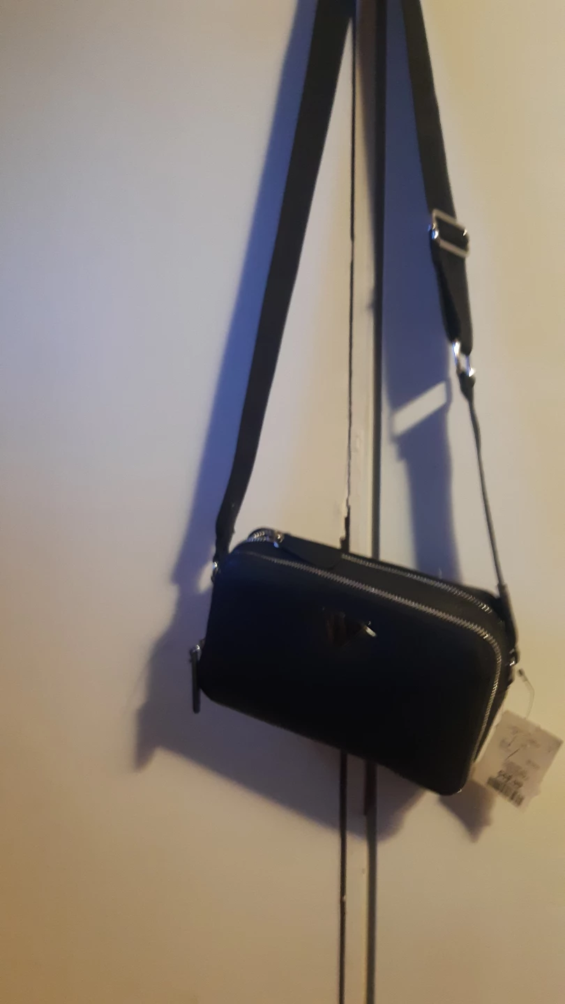 Guess Black Crossbody Bag with Adjustable Strap - photo 2