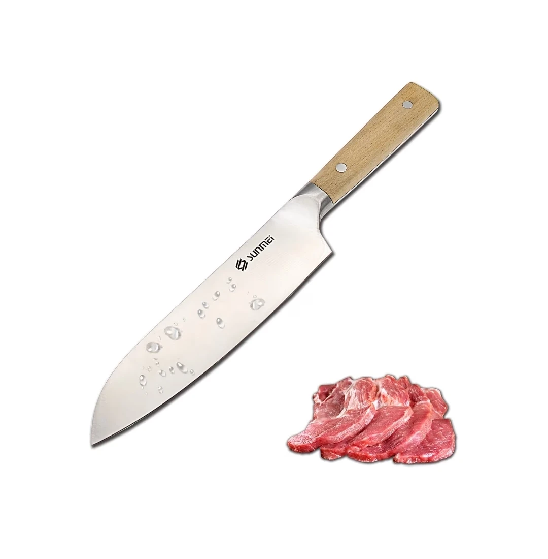 8" Santoku Chef Knife Japanese Style Stainless Steel
