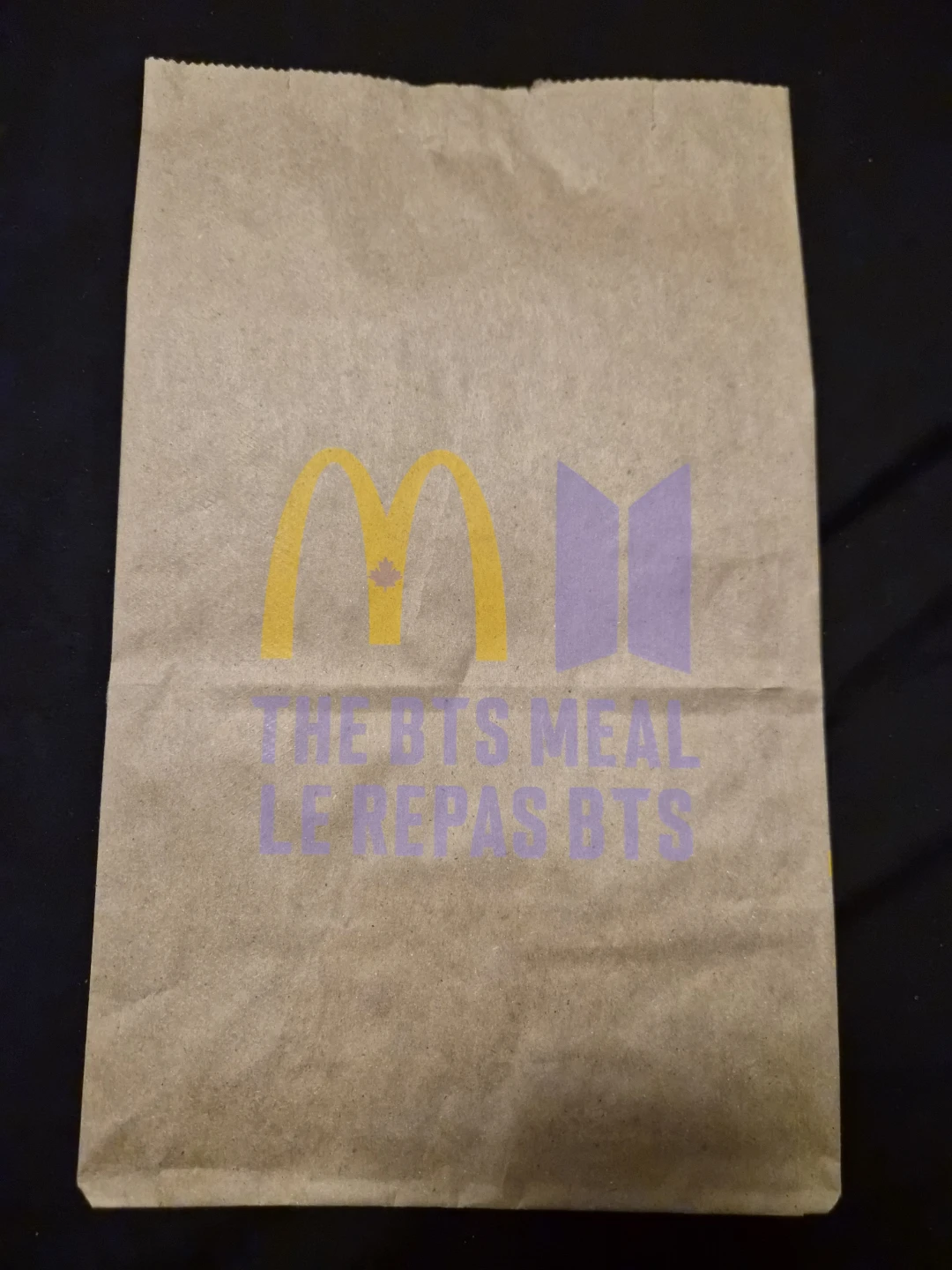 McDonald's The BTS Meal Paper Bag