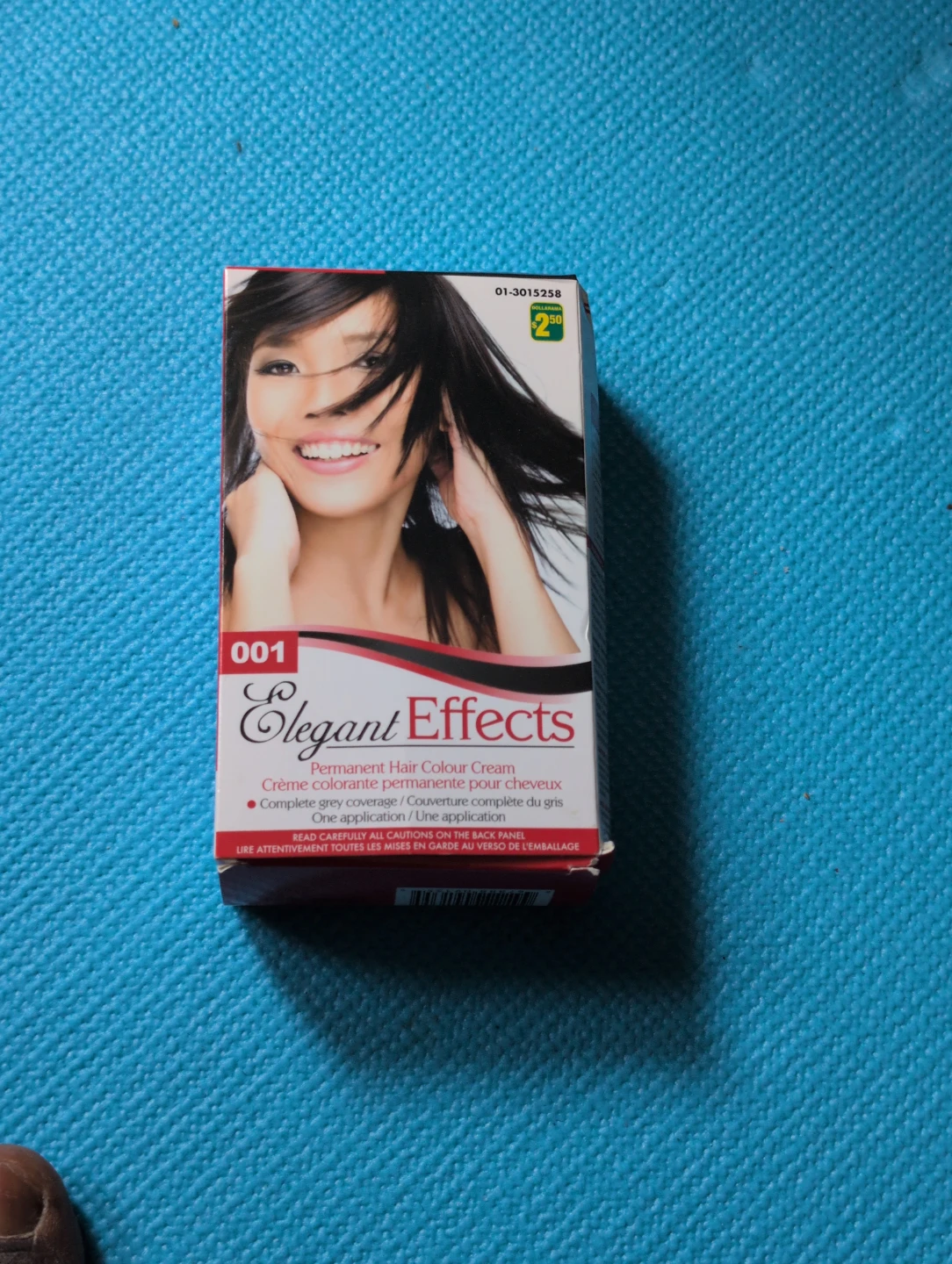Elegant Effects Permanent Hair Colour Cream Black