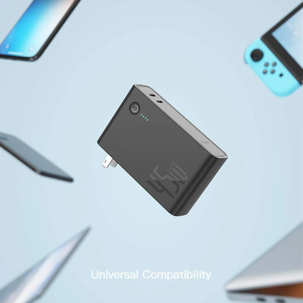 Baseus 45W GaN Dual USB-C 2 in 1 Power Bank & Charger 🏆 - photo 4