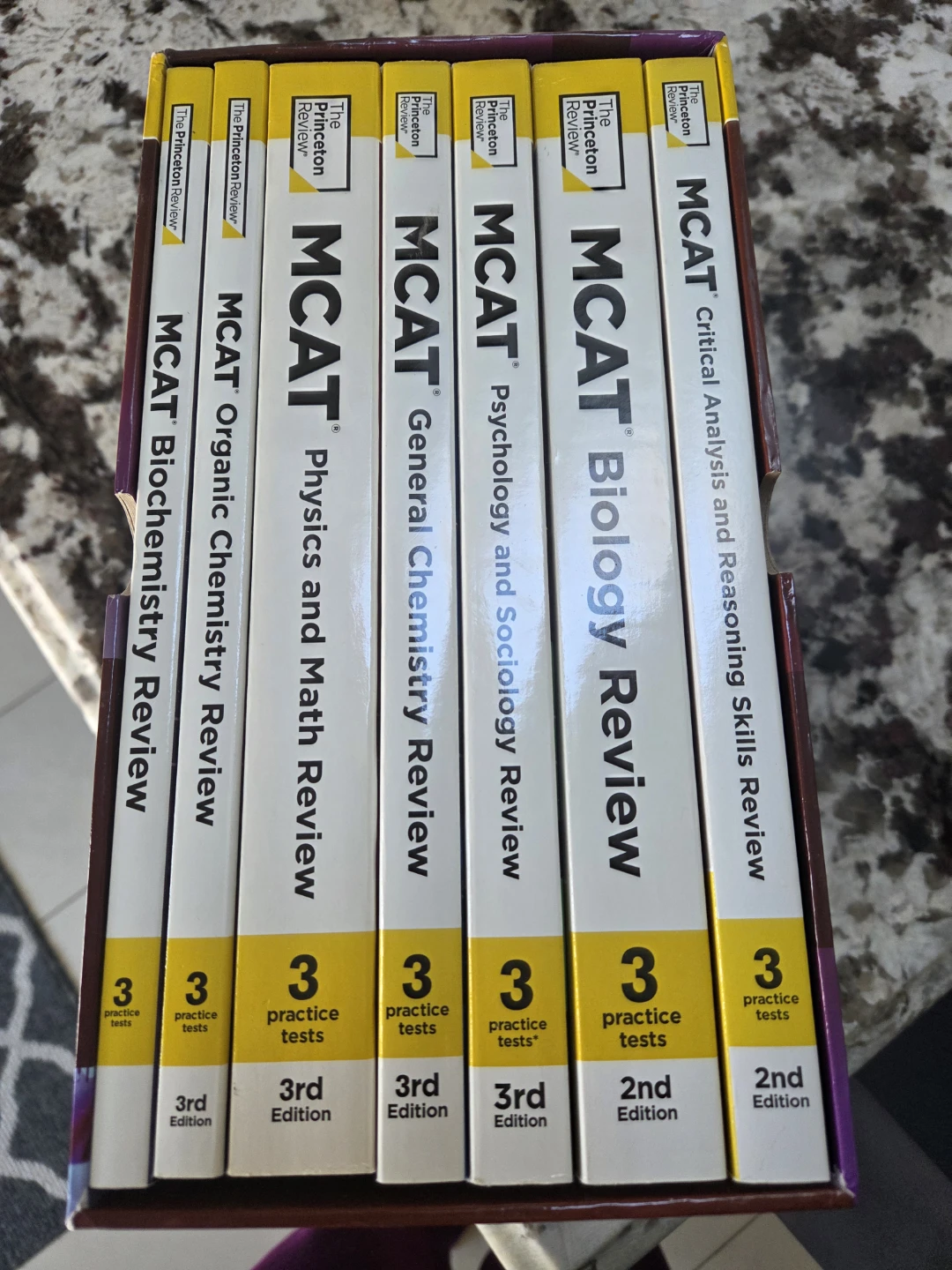 MCAT The Princeton  Review Complete Set 3rd Edition - photo 2