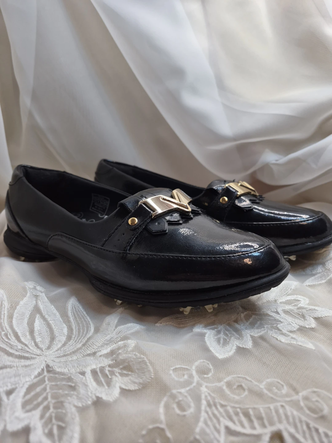 Callaway Women's Black Loafer Style Golf Shoes Size 7.5 - photo 2