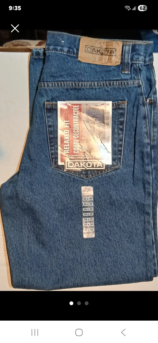 Dakota Relaxed Fit Jeans - 34x30