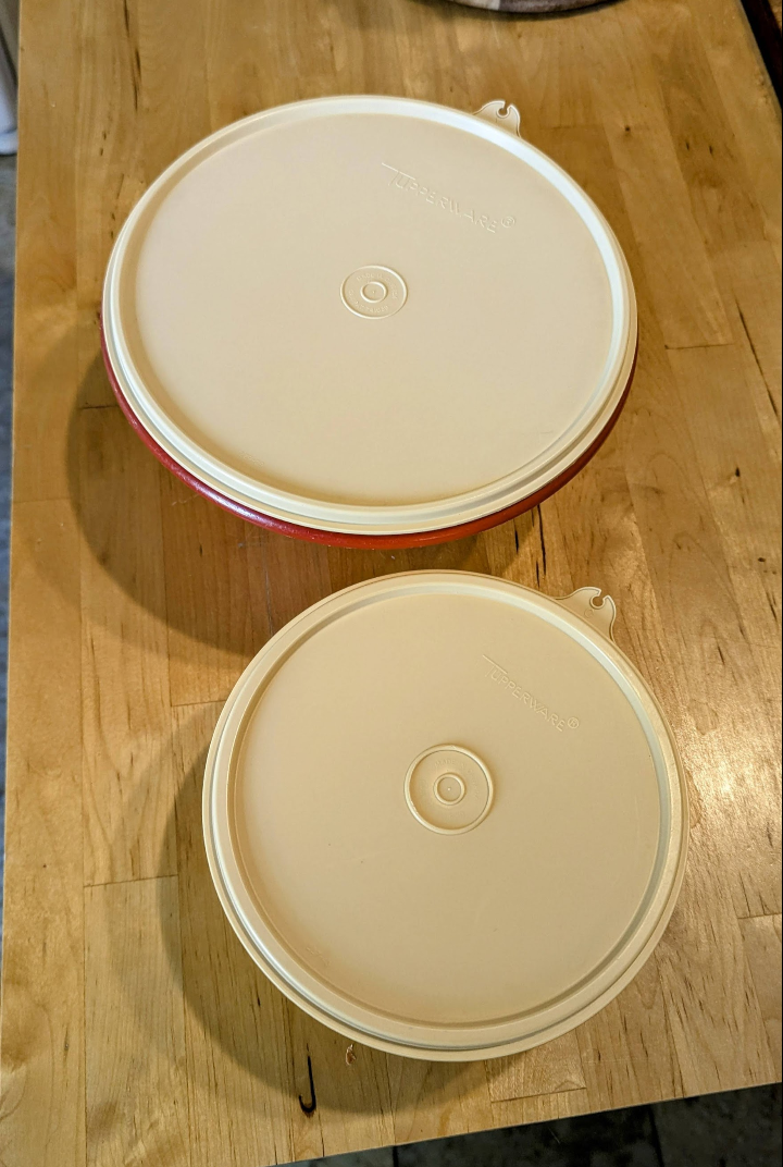 Vintage Tupperware Mixing Bowls - photo 4