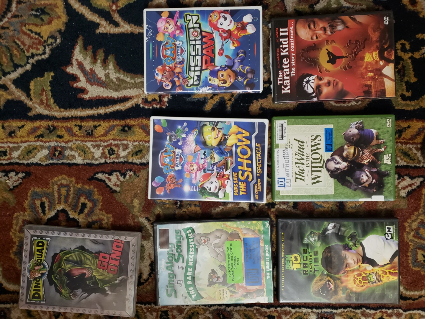 Assorted Kids and Family DVDs