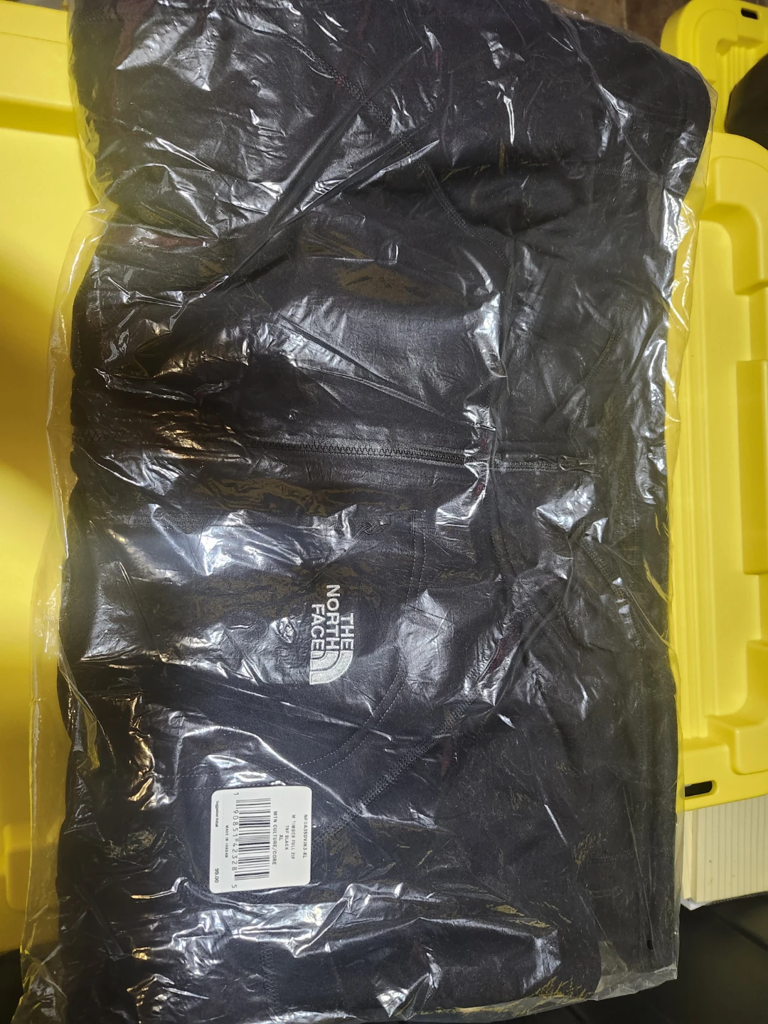 The North Face Men's Timber Full Zip Jacket XL TNF Black