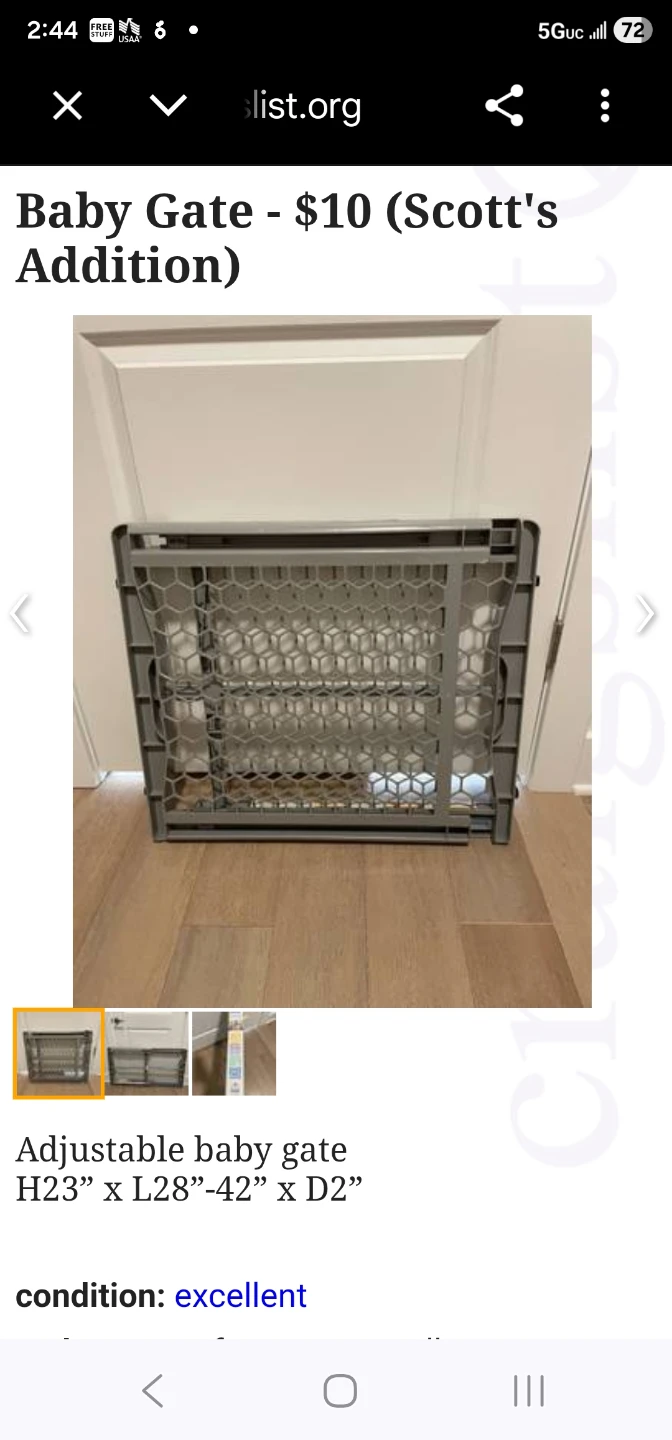 Regalo Expandable Baby Gate