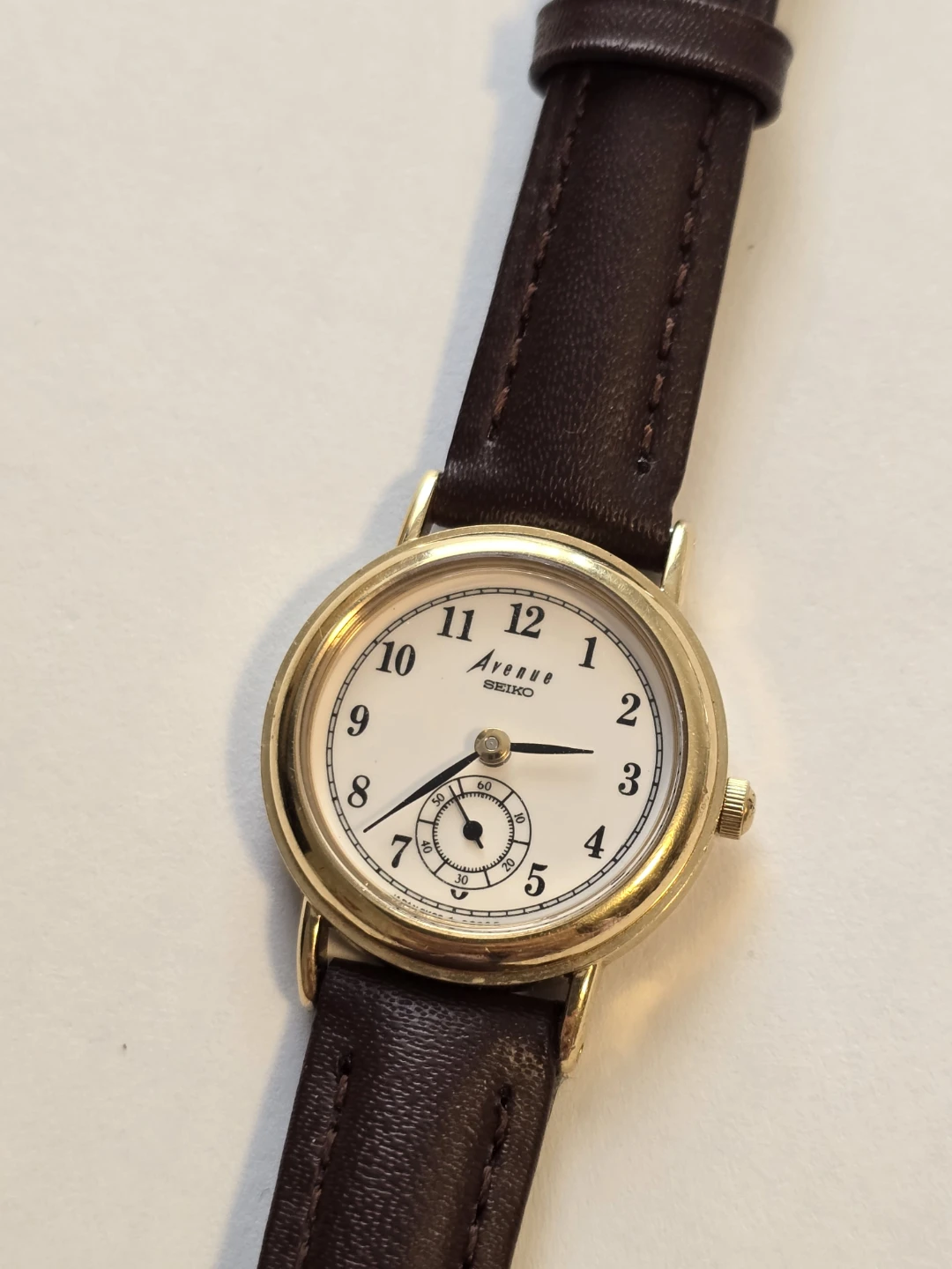 Vintage Seiko Avenue Subsecond Dial 23mm Diameter