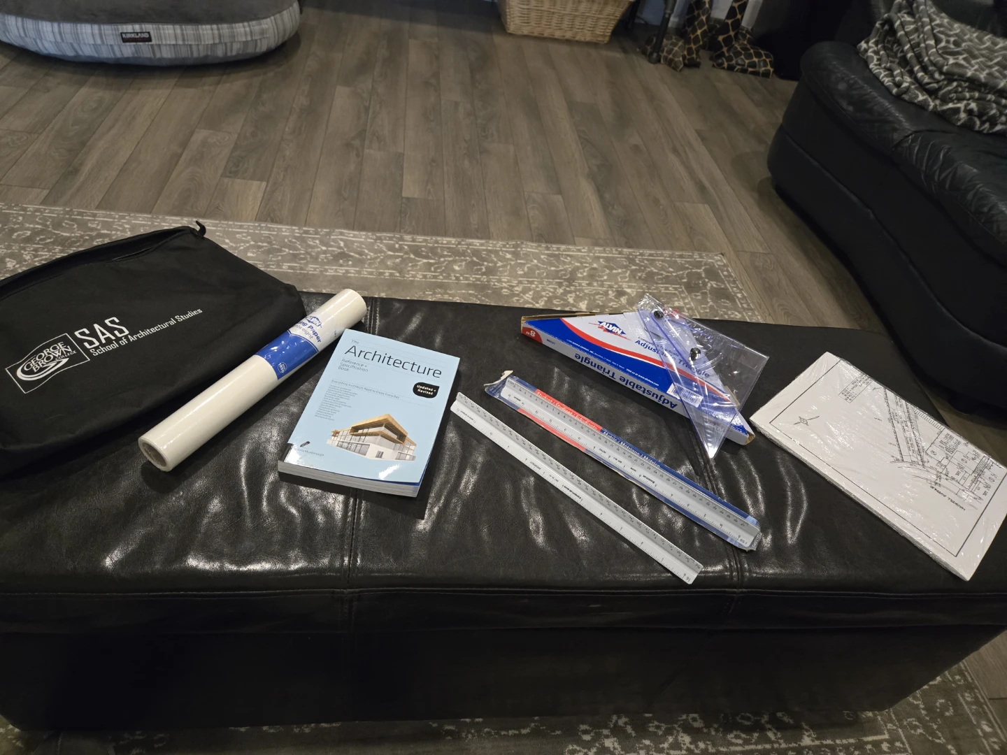 Architecture School Supplies Set