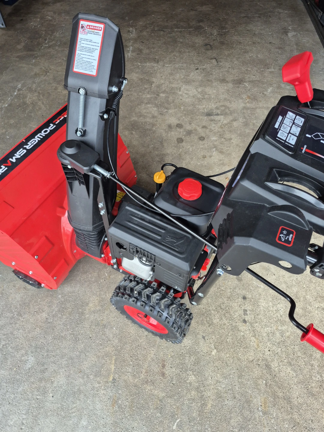 POWER SMART 252cc Snow Blower- like new - photo 2