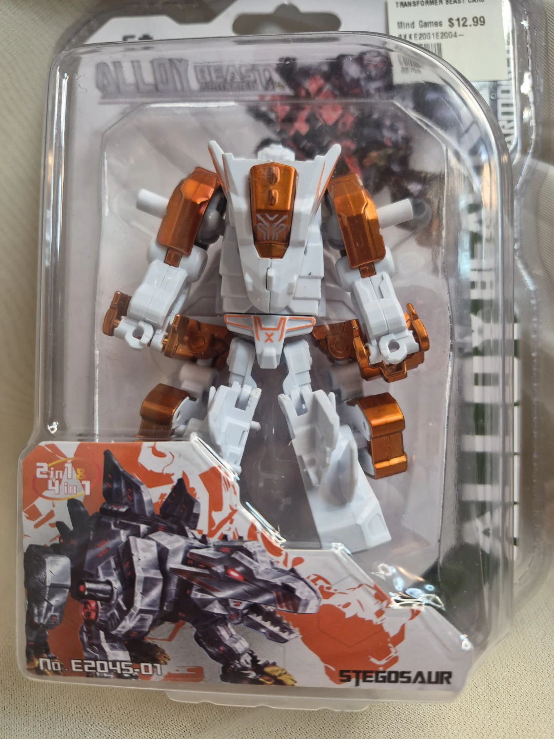 Alloy Beast" Transformer Toy, Stegosaur # E2045.01. - photo 5
