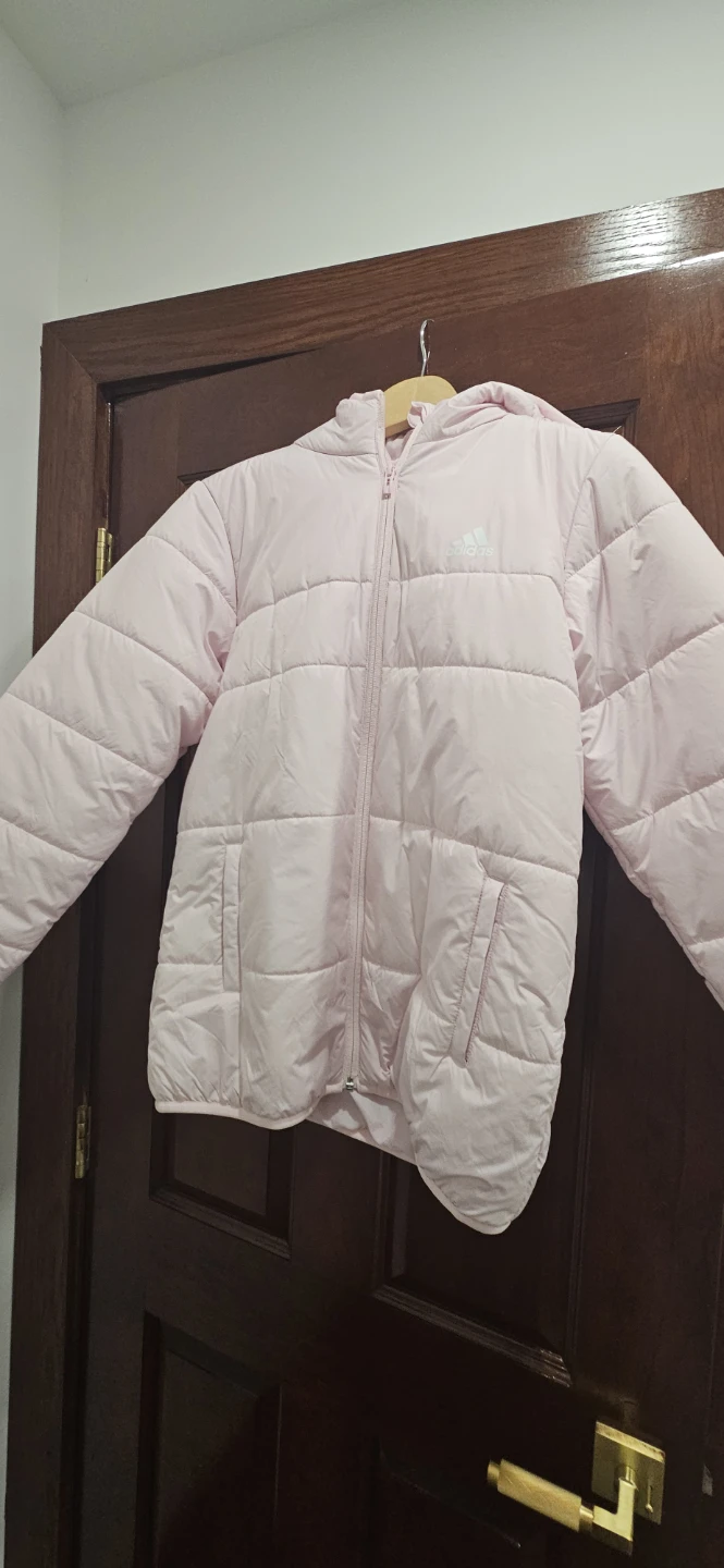 Adidas Pink Puffer Jacket