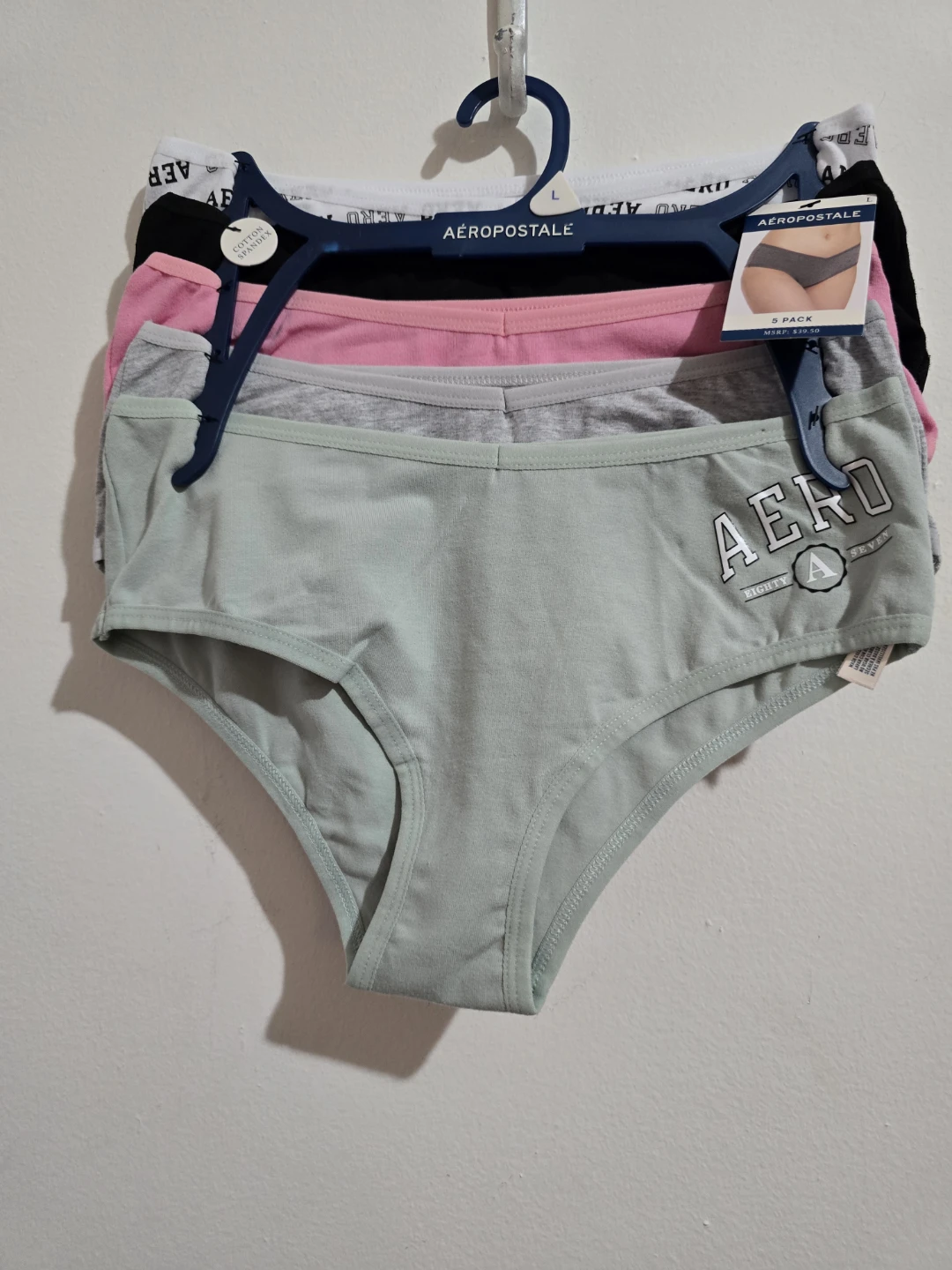 Aéropostale Women's 5-Pack Assorted Color Briefs