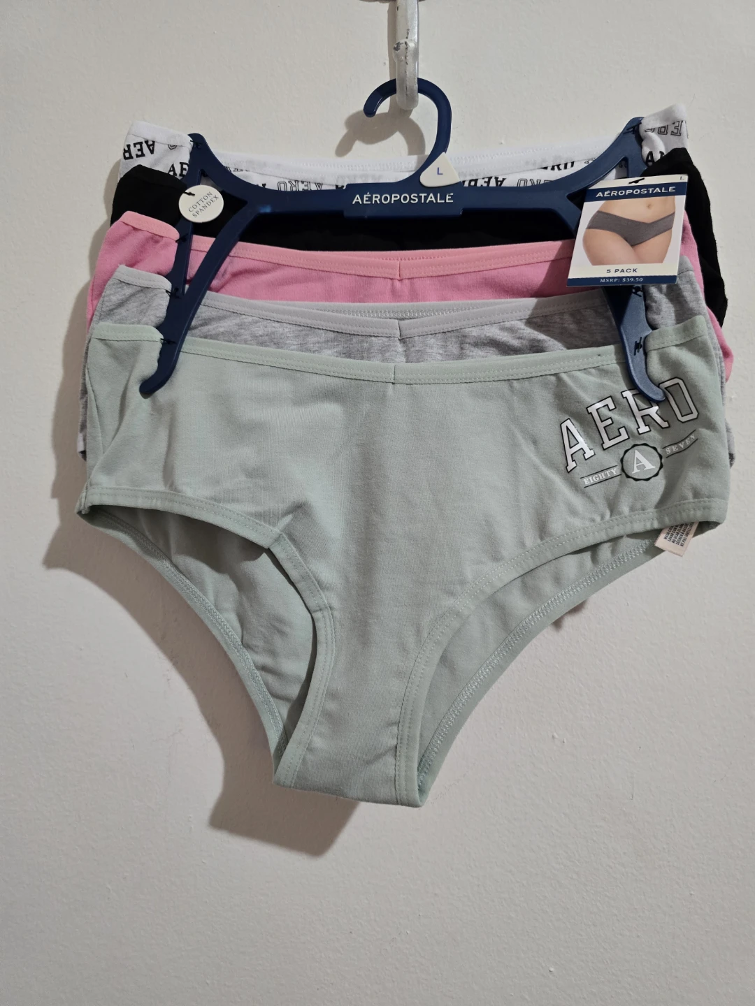 Aéropostale Women's 5-Pack Assorted Color Briefs - photo 2