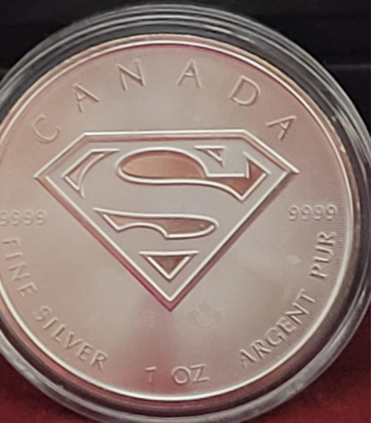 1 OZ Superman Canada Silver Bullion Coin - photo 2