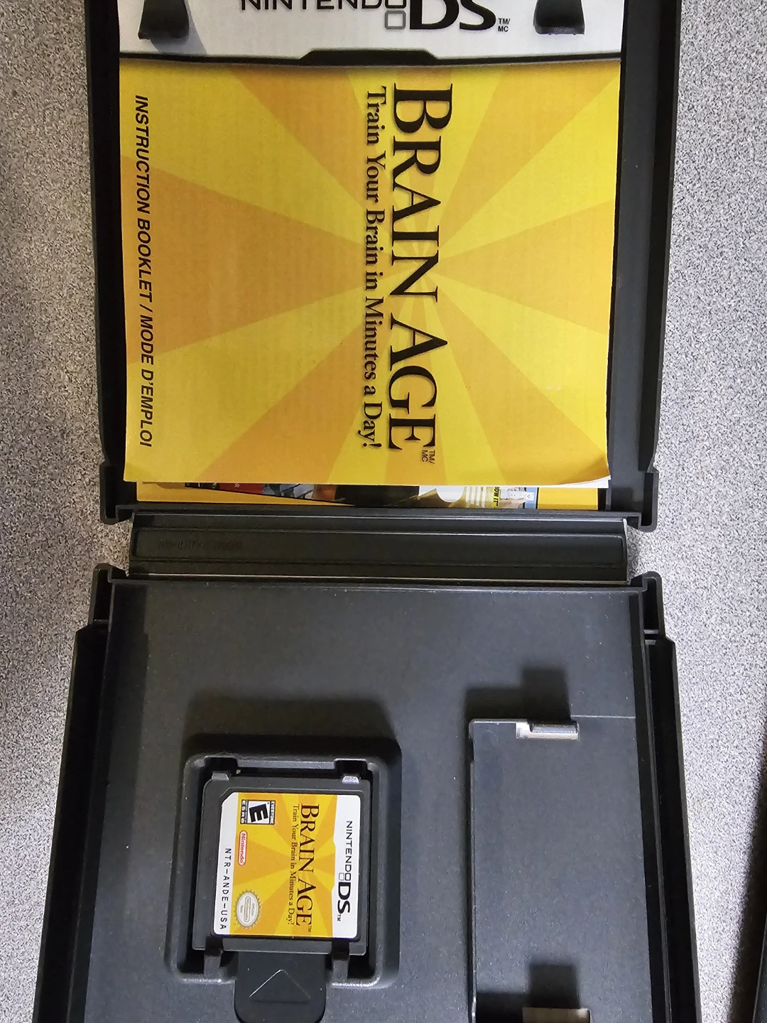 Nintendo DS Brain Age: Train Your Brain in Minutes a Day! Game - photo 2