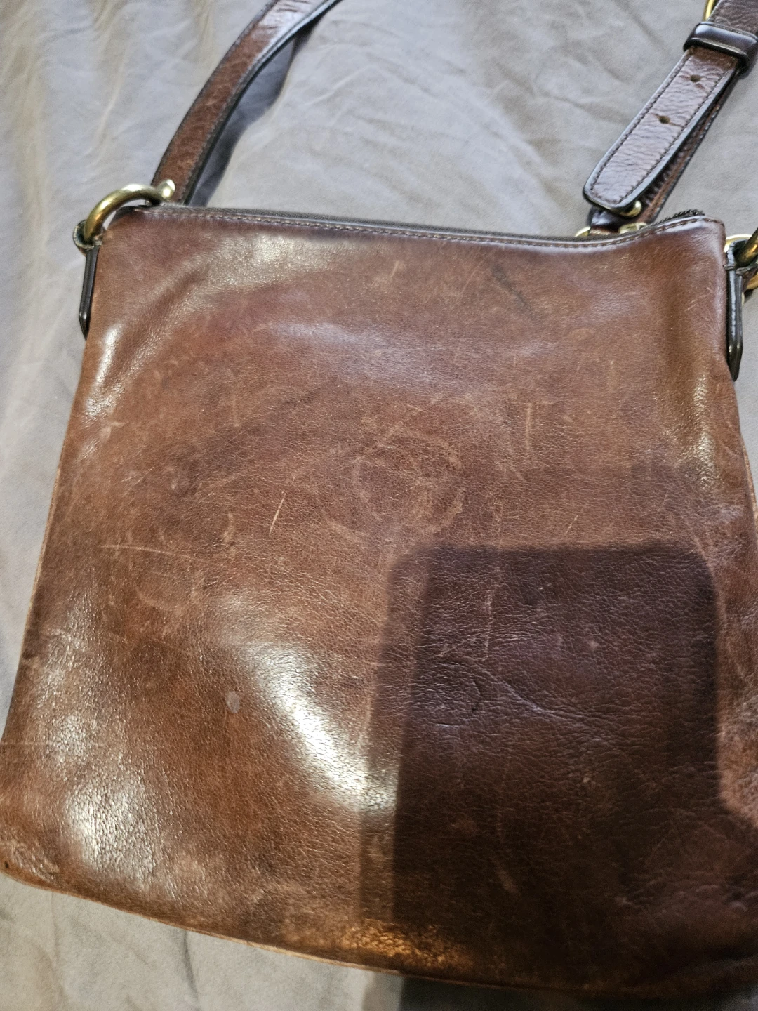 Coach Brown Leather Crossbody Bag - photo 3