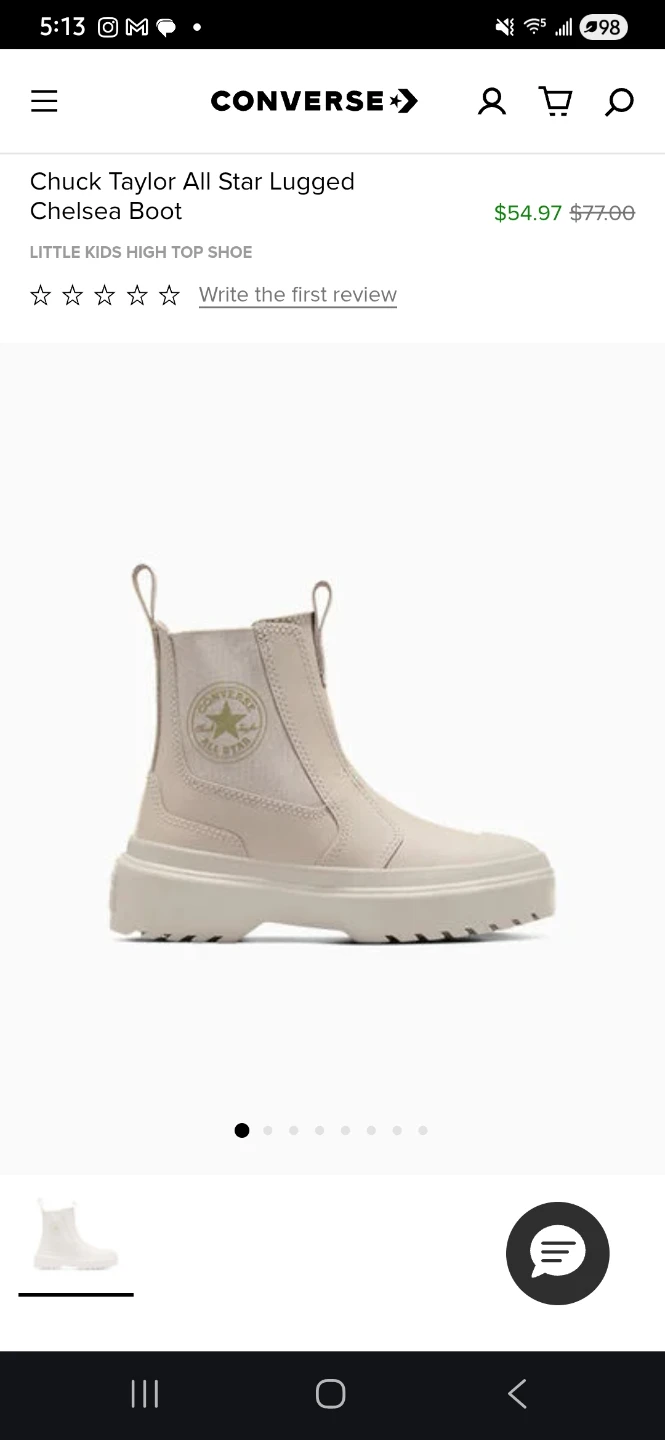 Converse Chuck Taylor All Star Lugged Chelsea Boot Little Kids - photo 3