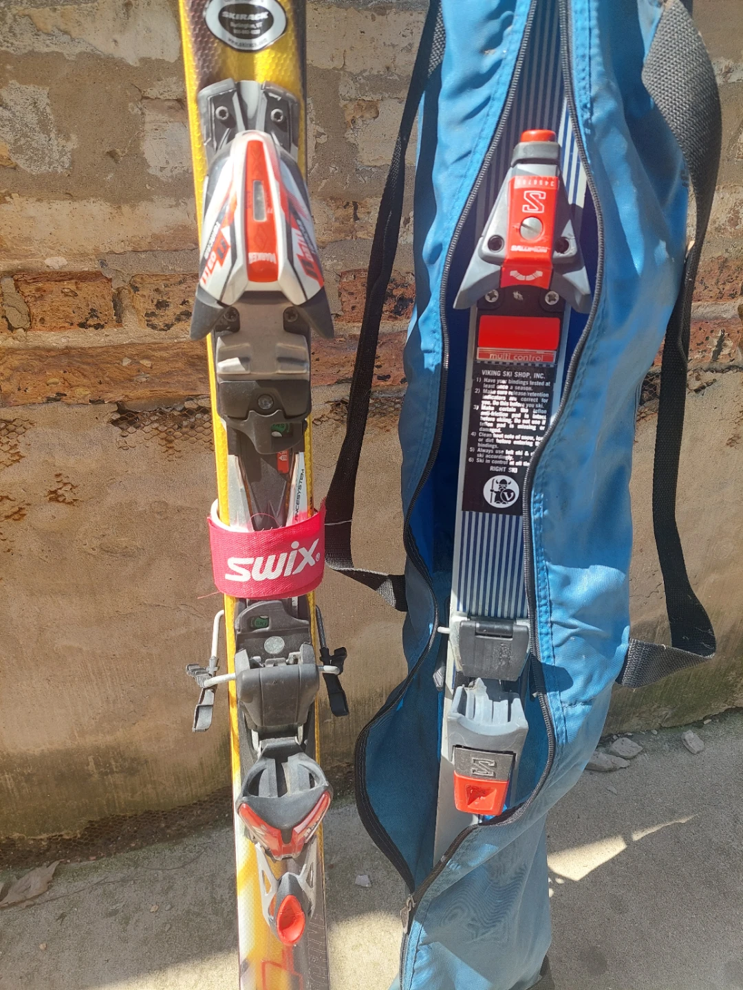 Salomon & Marker skis with bag - photo 4