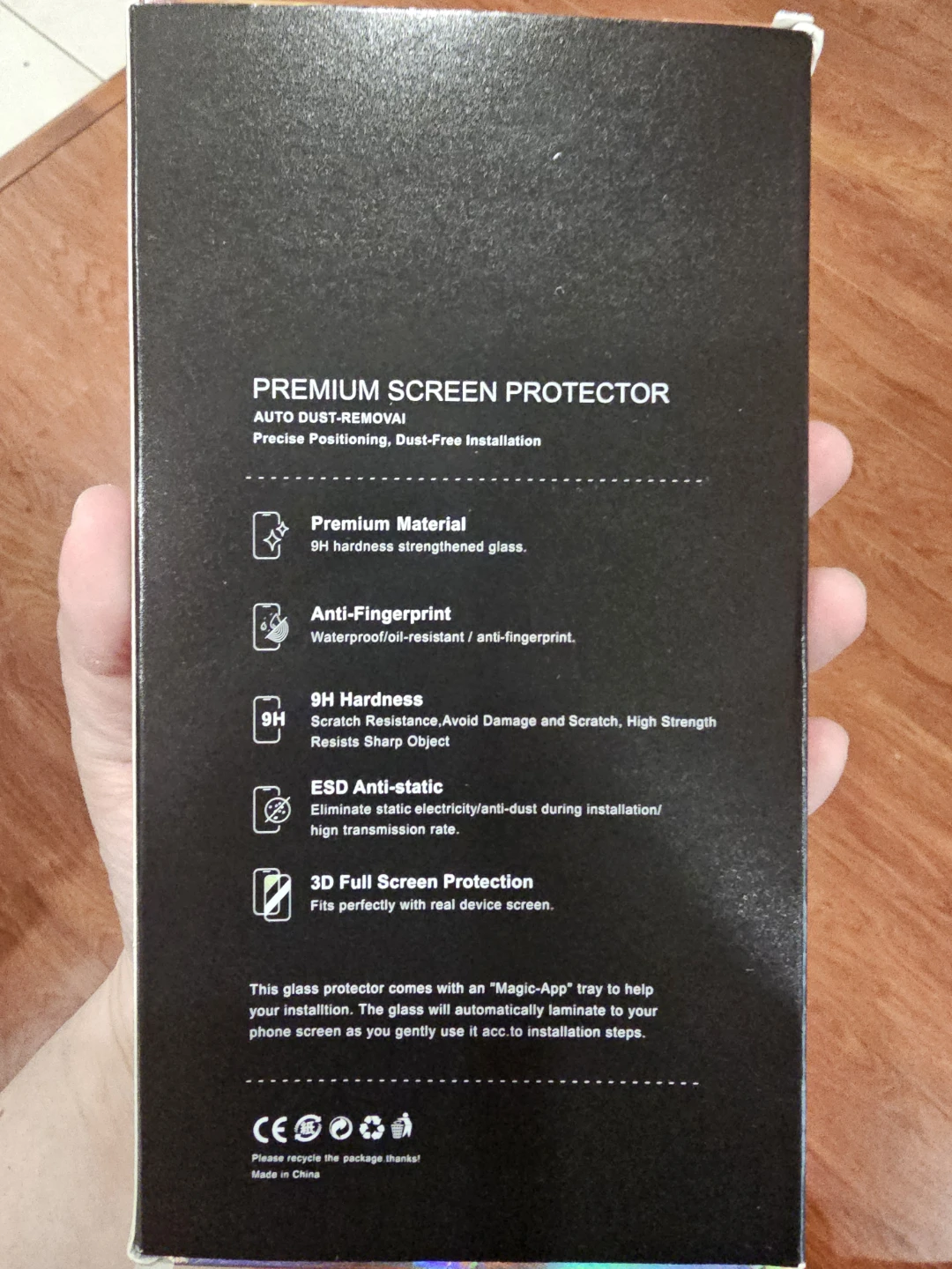 Premium Screen Protector - 9H Hardness, Anti-Static - photo 2