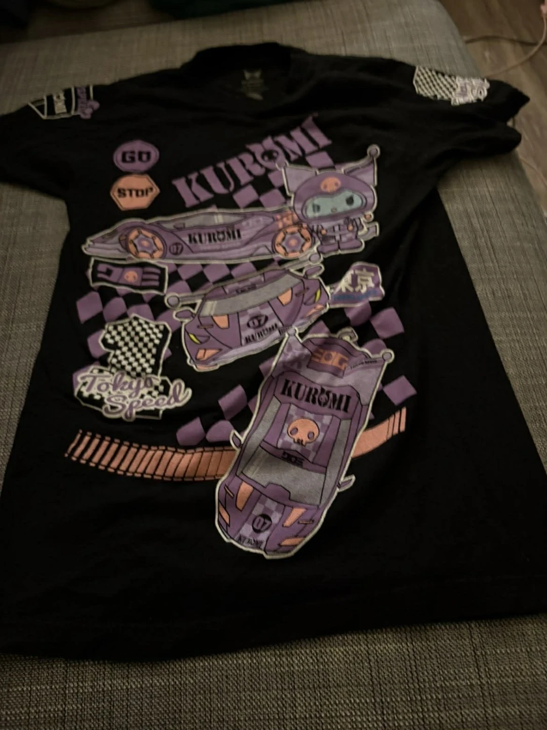 Kuromi 'Tokyo Speed' Graphic T-Shirt