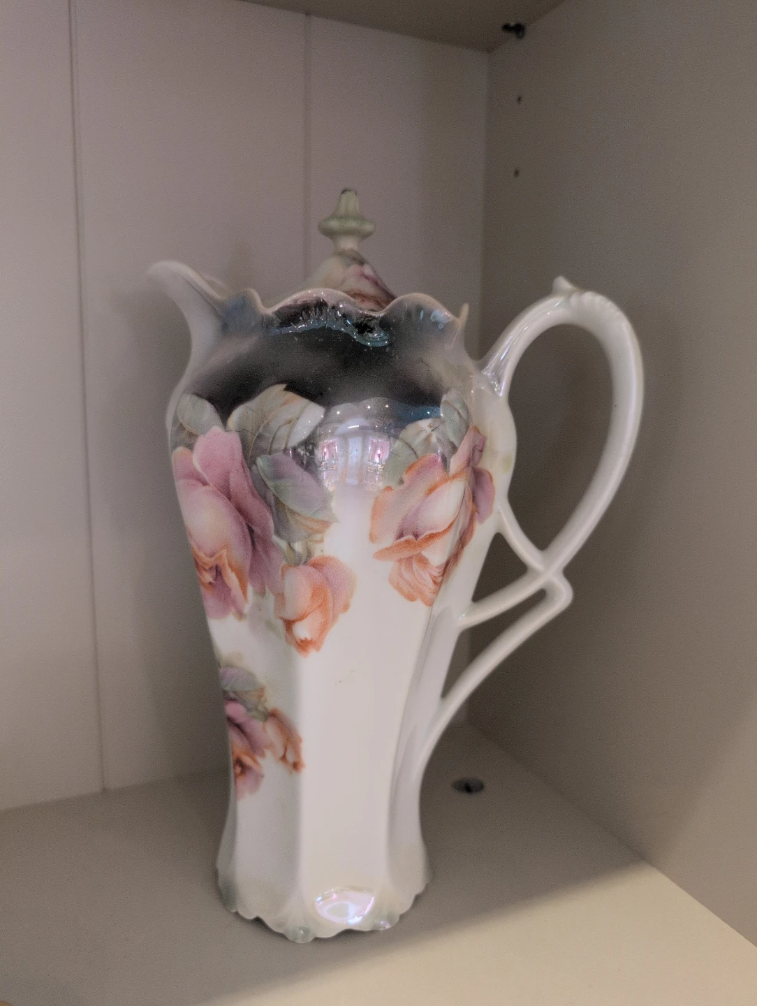 Must go this week! Vintage Rose Floral Pitcher