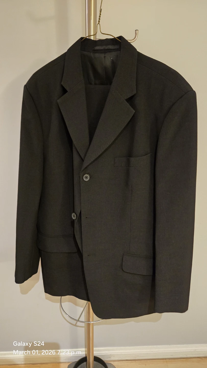 Black Suit Jacket and Pants