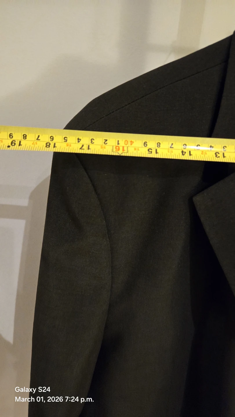 Black Suit Jacket and Pants - photo 3