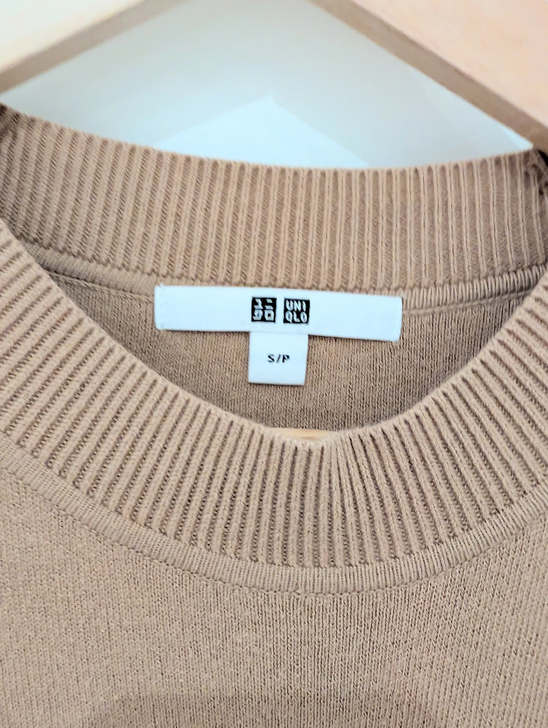 Tan UNIQLO Cotton Sweater -  Women's S/P - photo 4