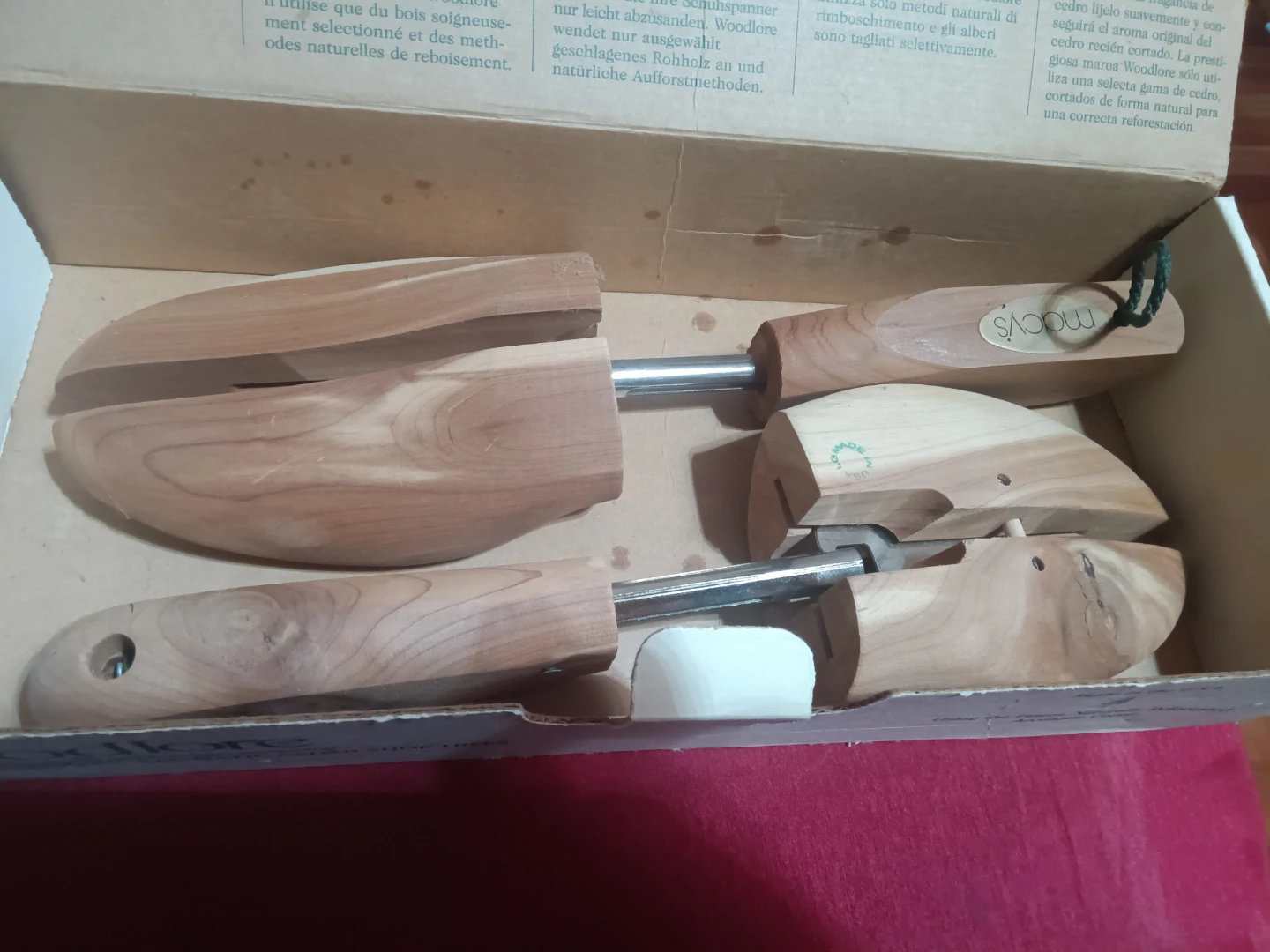 Woodlore Aromatic Cedar Shoe Trees