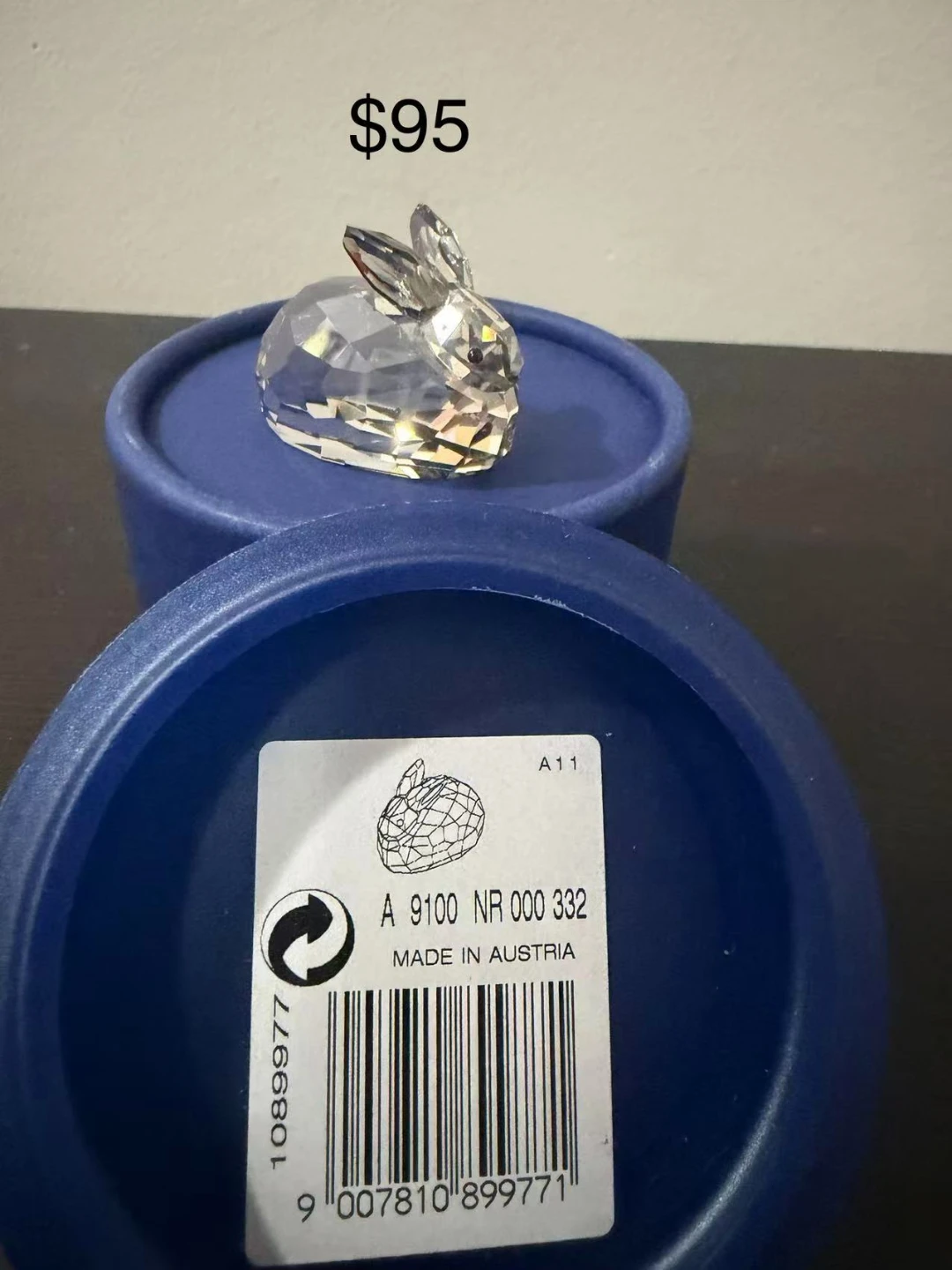 Swarovski Crystal Bunny Figurines - photo 2
