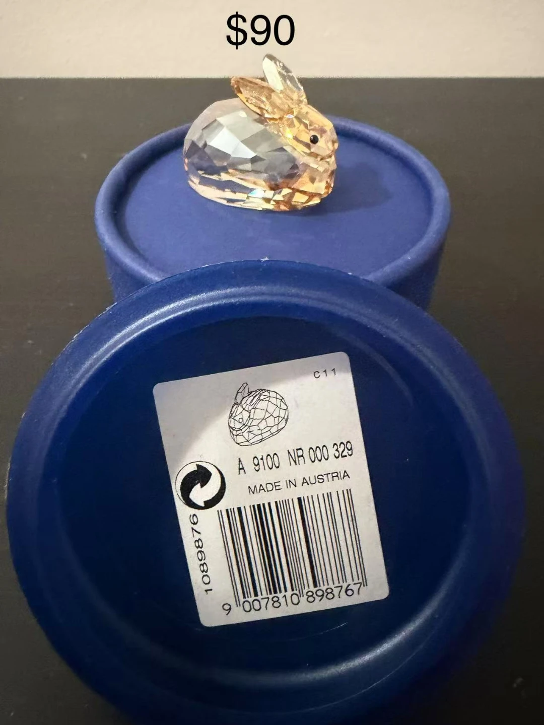 Swarovski Crystal Bunny Figurines - photo 4