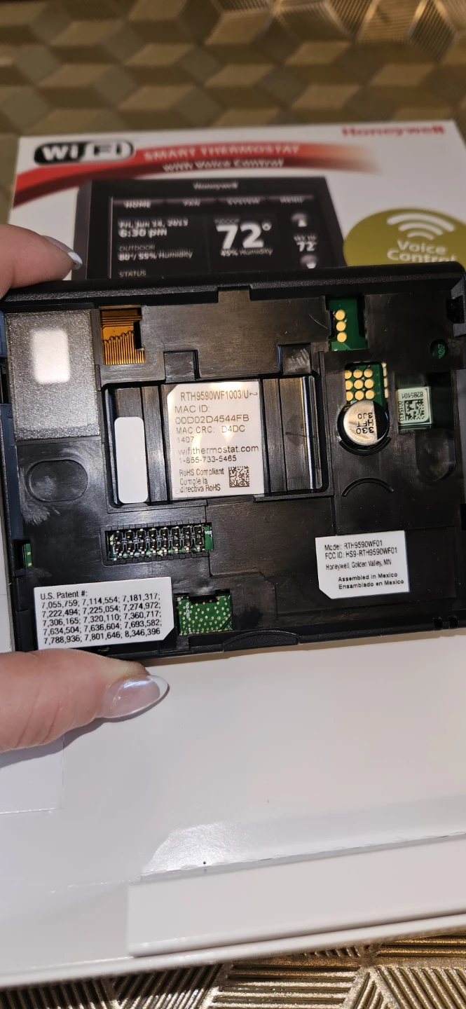 Honeywell WiFi Smart Thermostat with Voice Control - photo 2