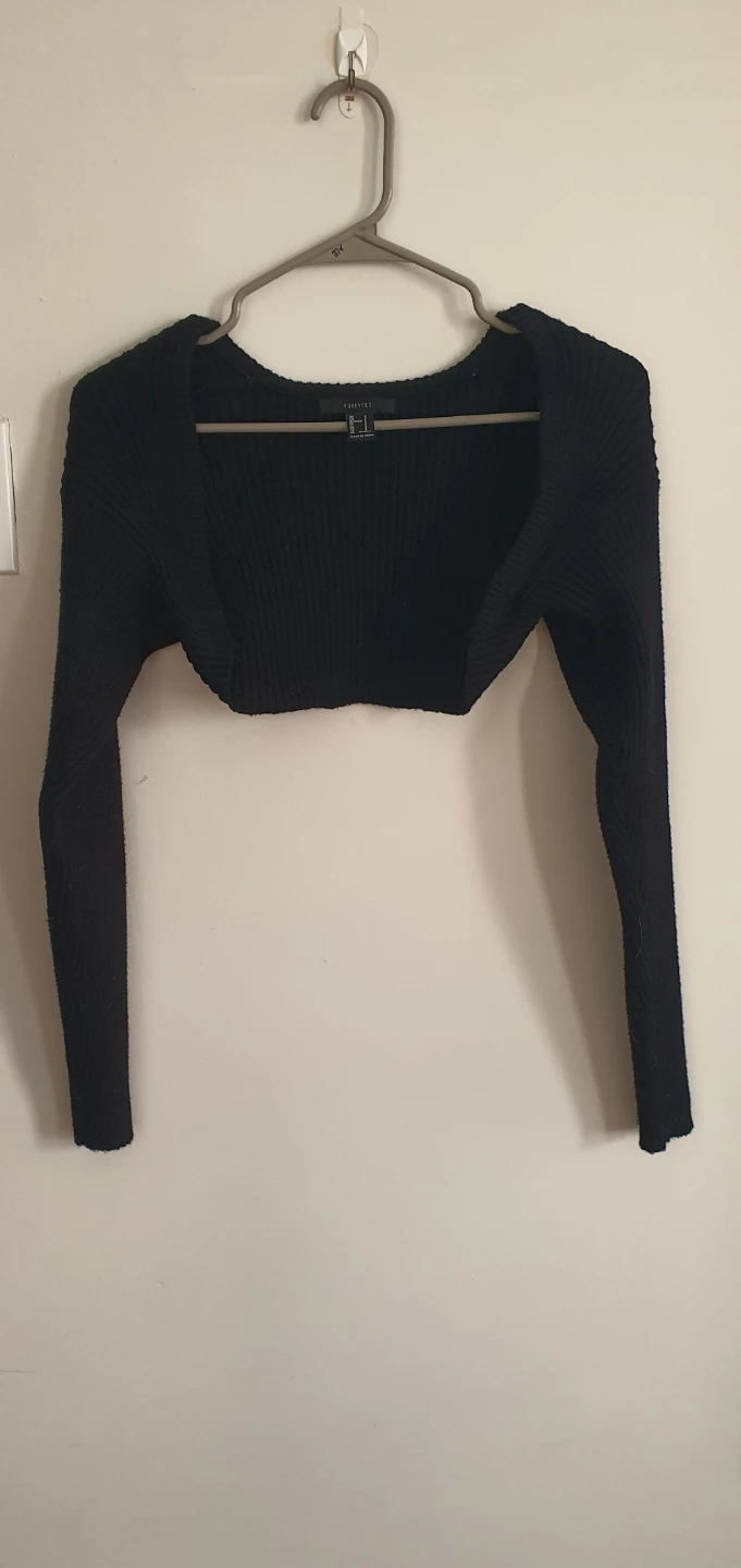 Forever 21 Black Bolero