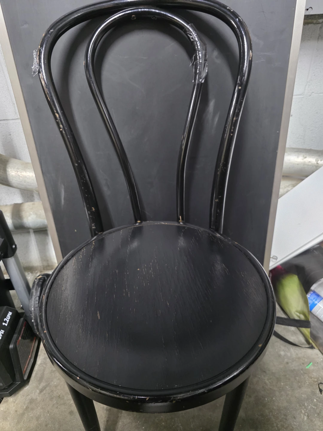 Black Bentwood Style Chair 🥕 thrift