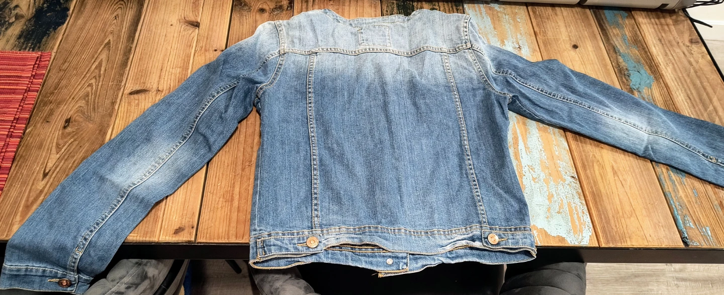 Promod Denim Jacket (girls) size 6 - photo 5