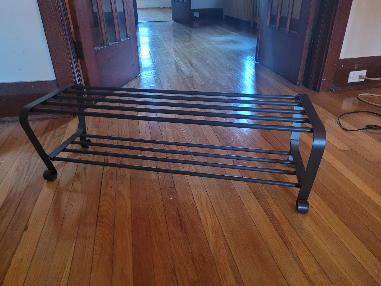 Decorative Metal Shoe Rack Stand - photo 2