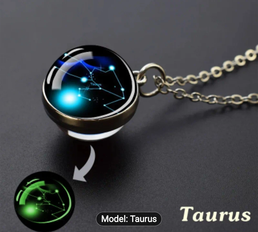 HOROSCOPE PENDANTS AND NECKLACE SET NEW - photo 4