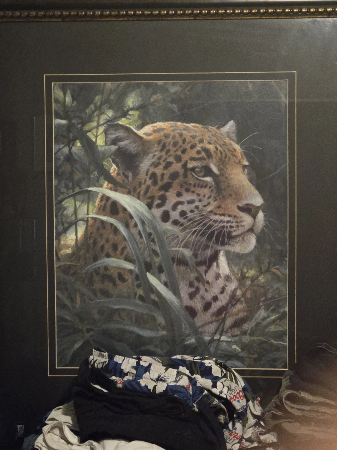 Framed Jaguar Print