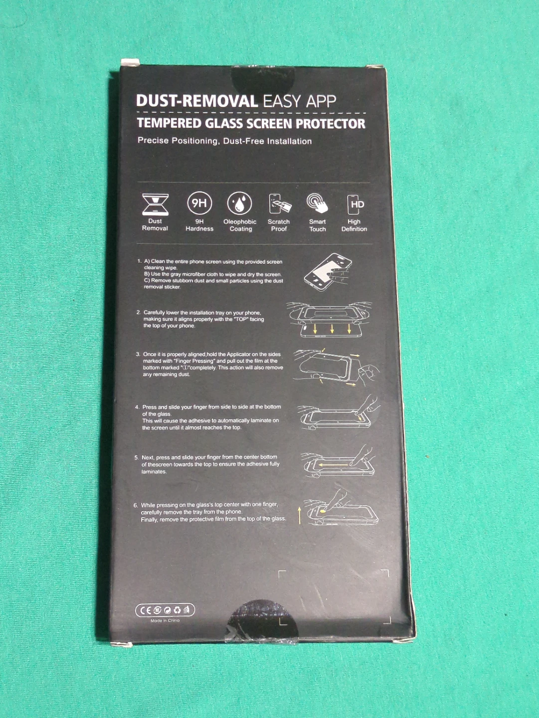 Tempered Glass Screen Protector for iPhone 16 Pro Max - photo 2